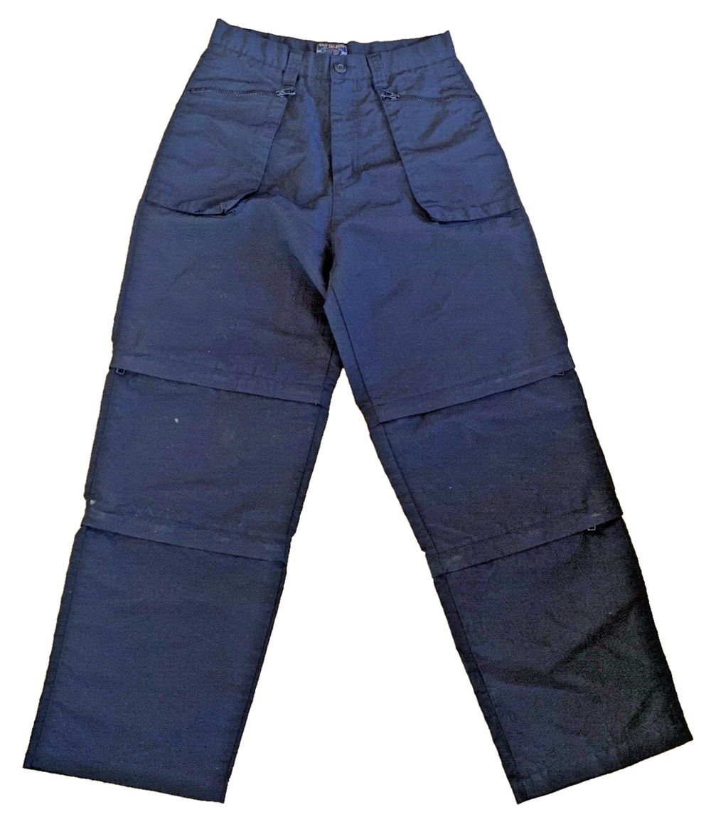 Vintage Y2K Convertible OTB Cargo Zip Off Pants / Shorts Three Way Waterproof 18